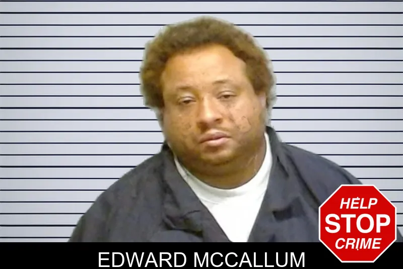 Edward McCallum mugshot