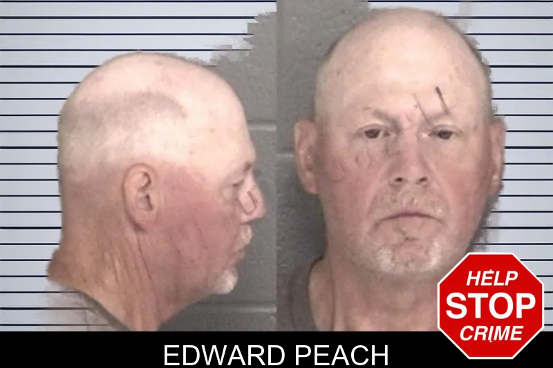 Edward Peach mugshot