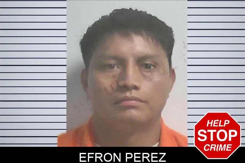Efron Perez mugshot – Colquitt County , Georgia Efron Perez mugshot