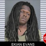 Ekian Evans mugshot