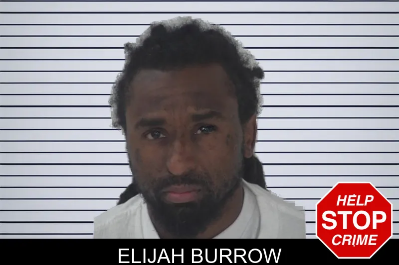 Elijah Burrow mugshot