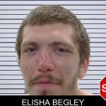 Elisha Begley mugshot