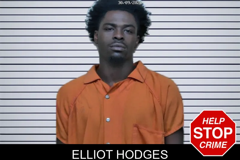 Elliot Hodges mugshot