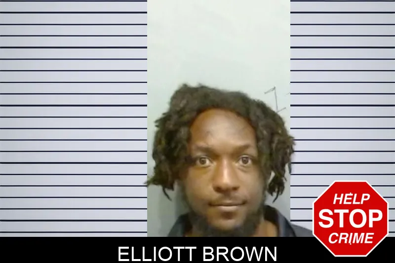 Elliott Brown mugshot