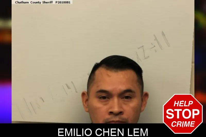 Emilio Chen Lem mugshot