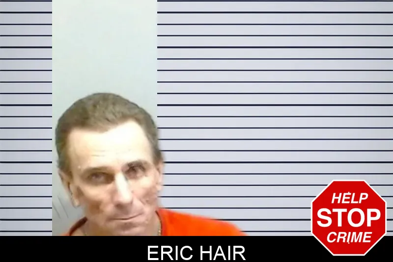 Eric Hair mugshot