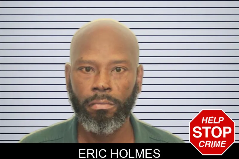 Eric Holmes mugshot
