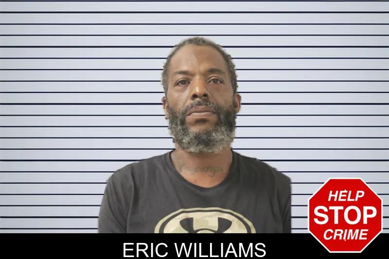 Eric Williams mugshot
