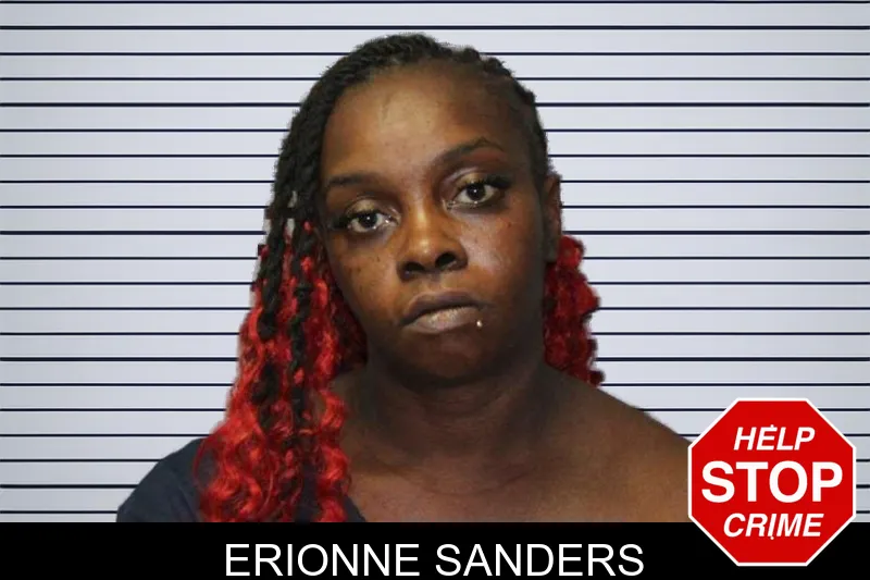 Erionne Sanders mugshot – Thomas County , Georgia Erionne Sanders mugshot