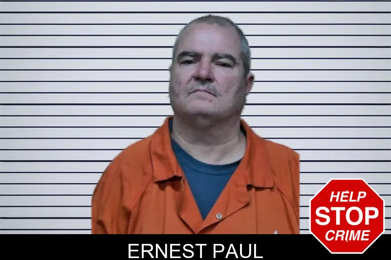 Ernest Paul mugshot