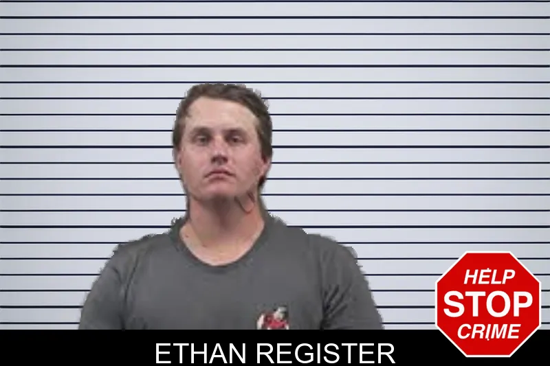 Ethan Register mugshot