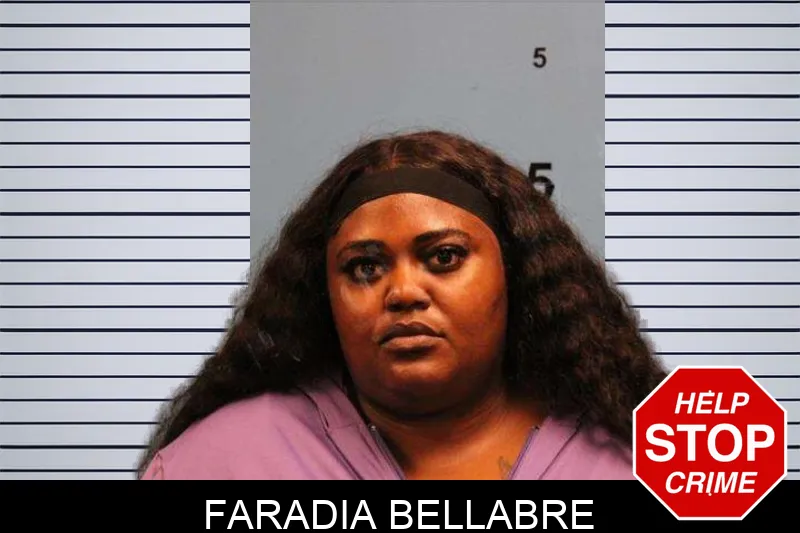 Faradia Bellabre mugshot