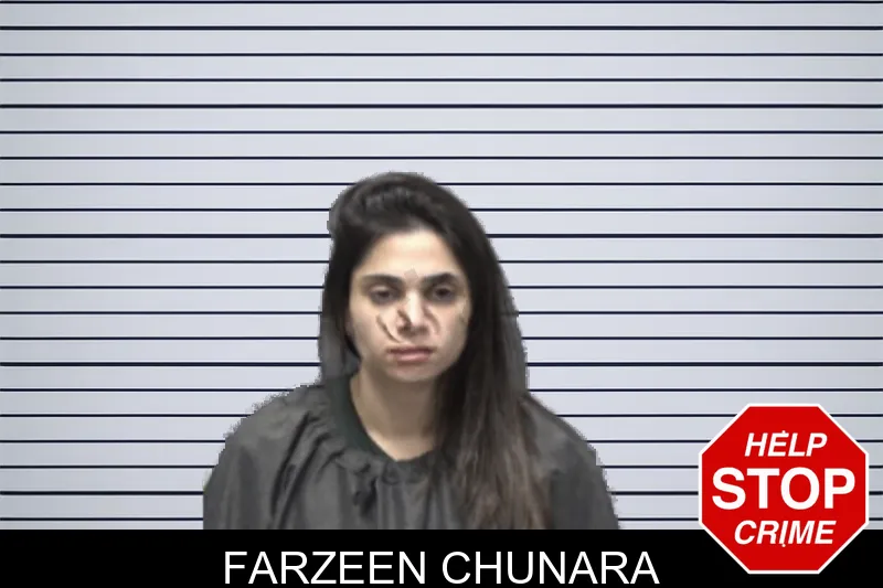 Farzeen Chunara mugshot