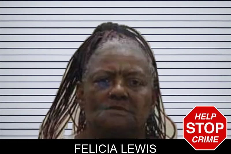 Felicia Lewis mugshot – Peach County , Georgia Felicia Lewis mugshot