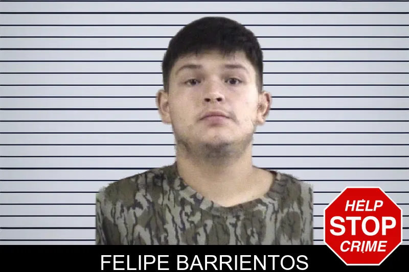 Felipe Barrientos mugshot