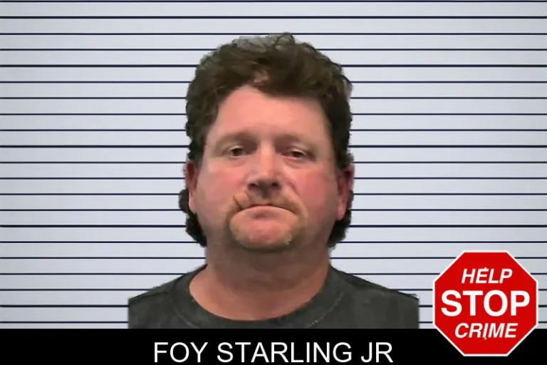 Foy Starling Jr mugshot – Ware County , Georgia Foy Starling Jr
