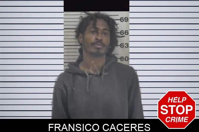 Fransico Caceres mugshot