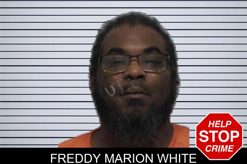 Freddy Marion White mugshot