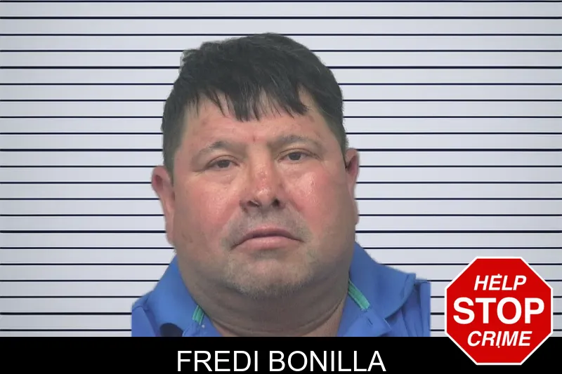 Fredi Bonilla mugshot