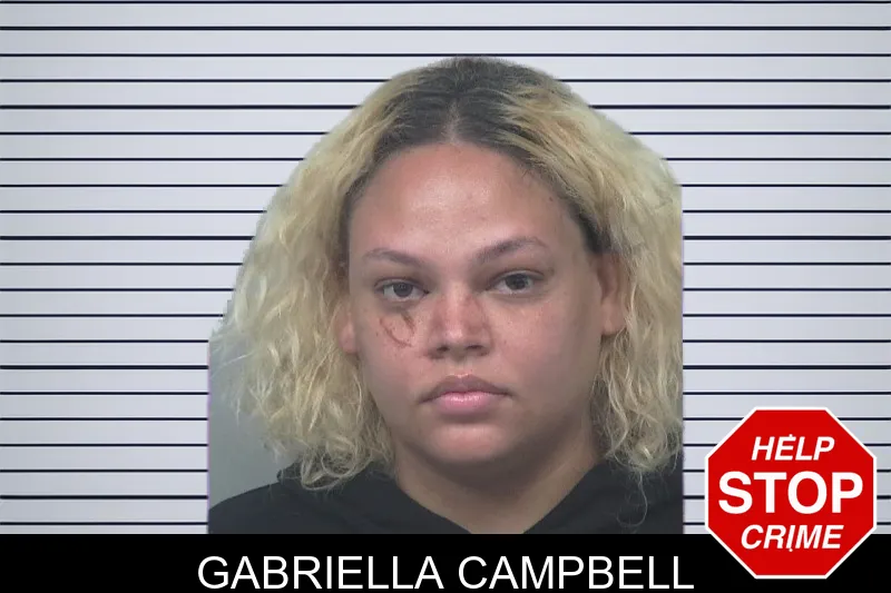 Gabriella Campbell mugshot