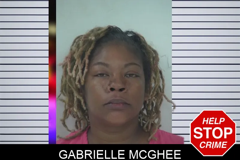 Gabrielle McGhee mugshot