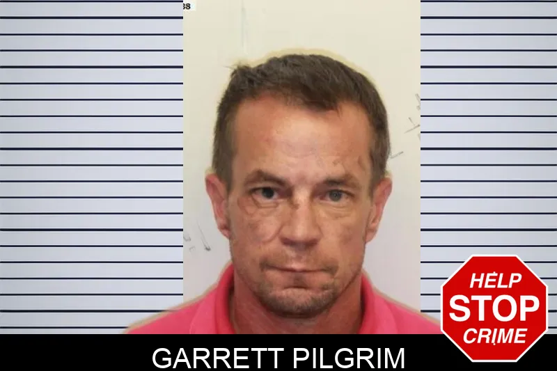 Garrett Pilgrim mugshot