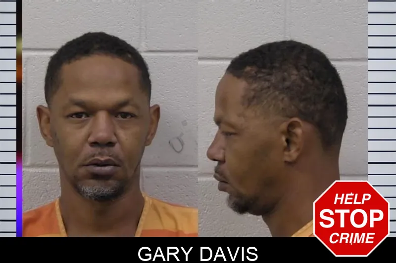 Gary Davis mugshot