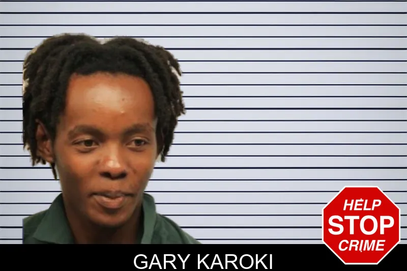 Gary Karoki mugshot