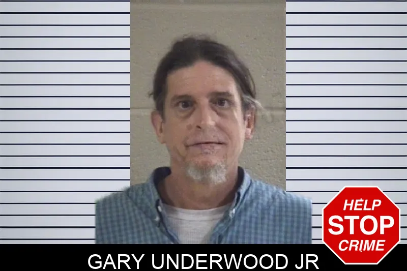 Gary Underwood Jr mugshot
