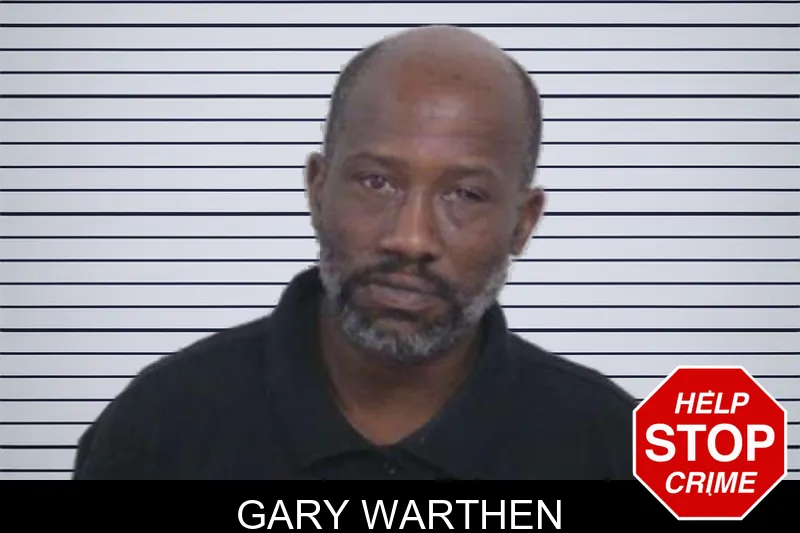 Gary Warthen mugshot