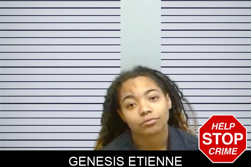 Genesis Etienne mugshot