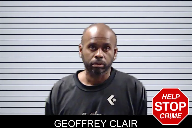 Geoffrey Clair mugshot
