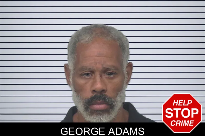 George Adams mugshot