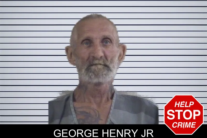 George Henry Jr mugshot