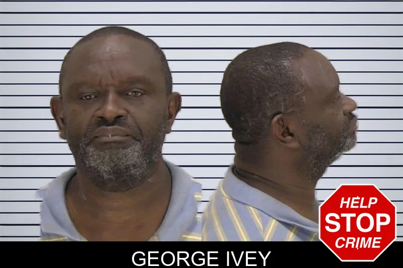 George Ivey mugshot