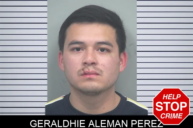 Geraldhie Aleman Perez mugshot