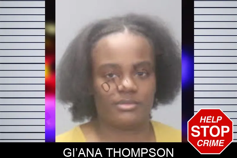 Gi’Ana Thompson mugshot – Muscogee County , Georgia Gi’Ana Thompson mugshot