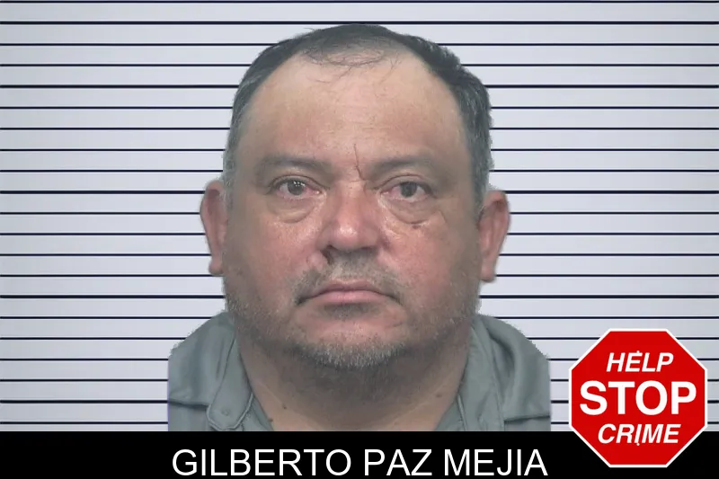 Gilberto Paz Mejia mugshot