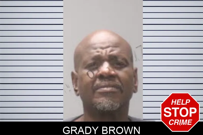 Grady Brown mugshot