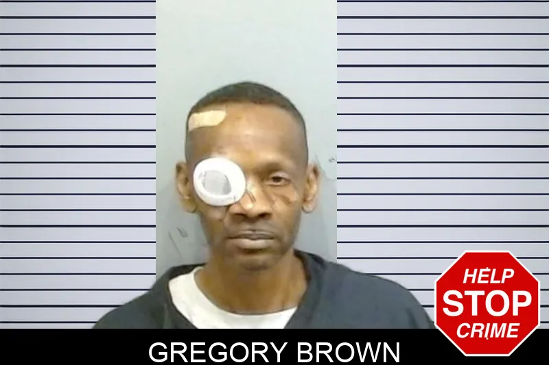 Gregory Brown mugshot