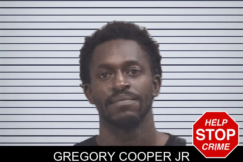 Gregory Cooper Jr mugshot