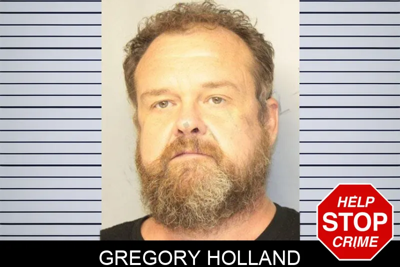 Gregory Holland mugshot