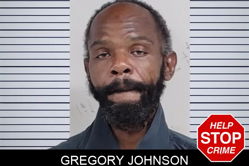 Gregory Johnson mugshot