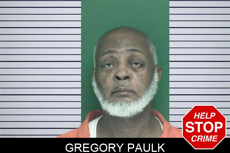 Gregory Paulk mugshot