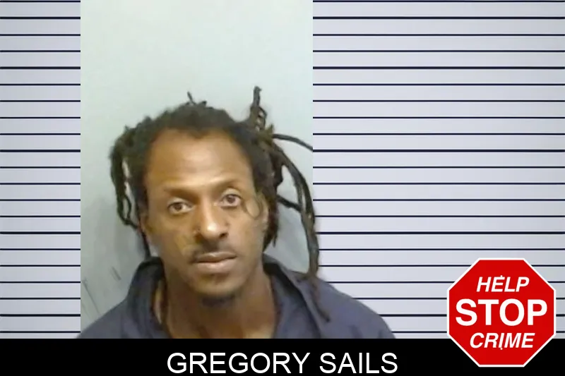 Gregory Sails mugshot