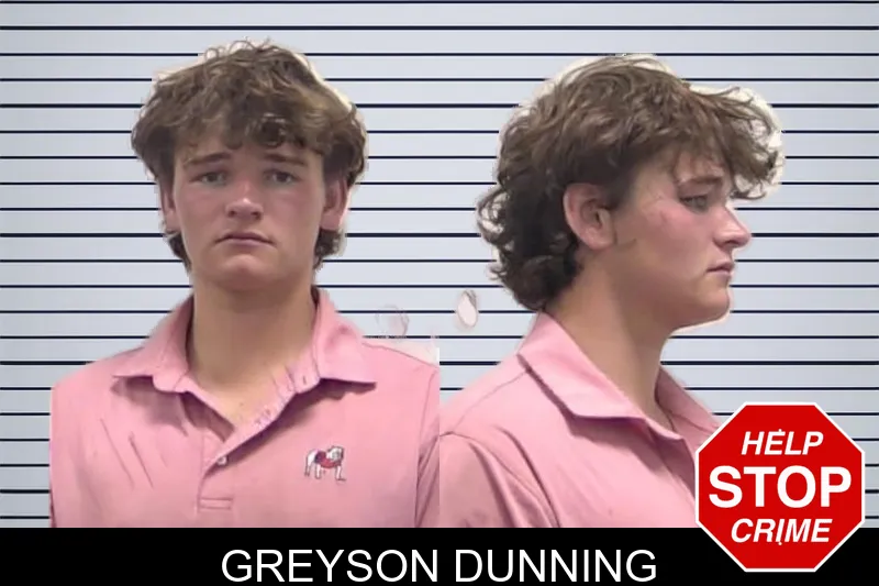 Greyson Dunning mugshot – Clarke County , Georgia Greyson Dunning mugshot
