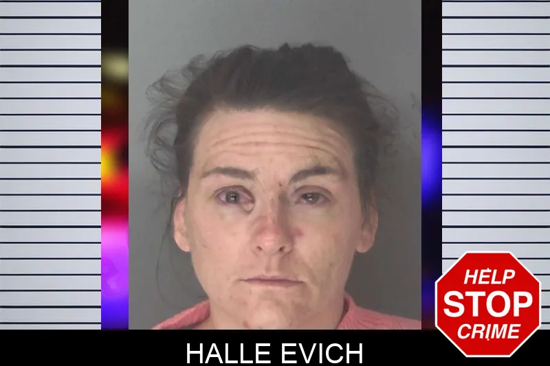 Halle Evich mugshot