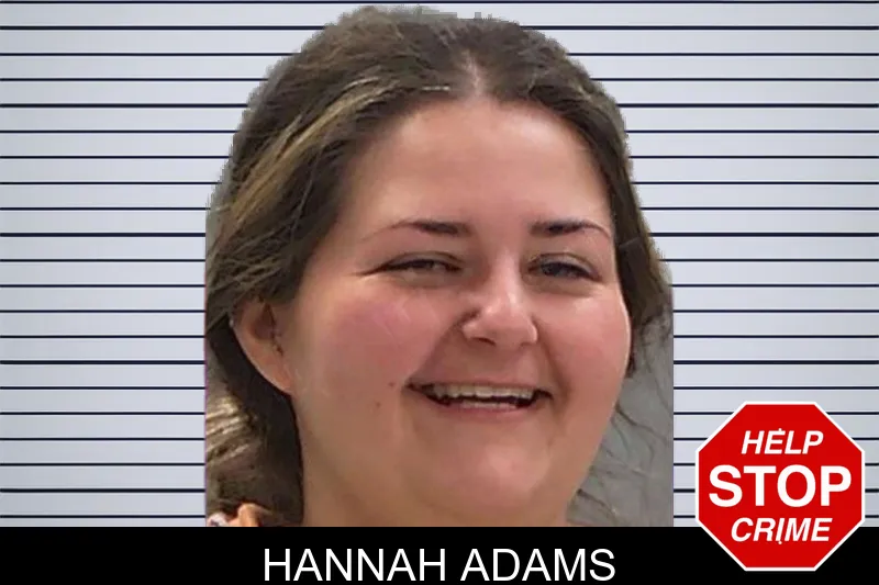Hannah Adams mugshot