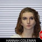 Hannah Coleman mugshot – Thomas County , Georgia Hannah Coleman mugshot