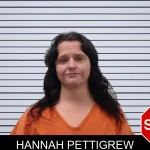 Hannah Pettigrew mugshot